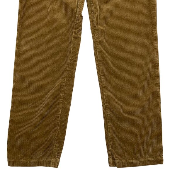 Polo Ralph Lauren Boys Corduroy Pant 14 Brown Flat Front Straight Leg Fall BTS - Picture 10 of 13